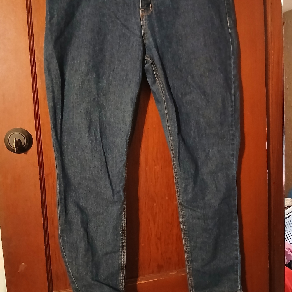 Old Navy Blue Super Skinny Jeans